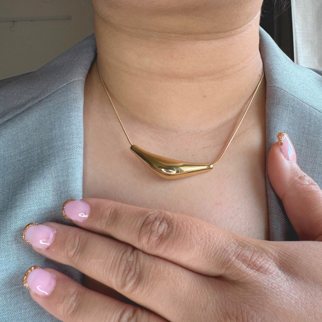 Gold Pulse Necklace