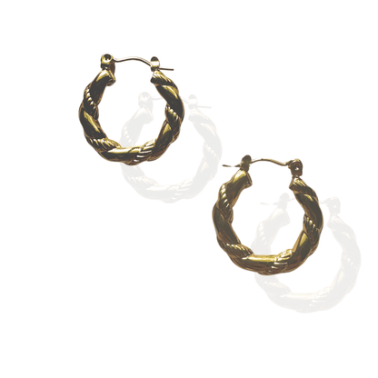 Small Croissant Hoops