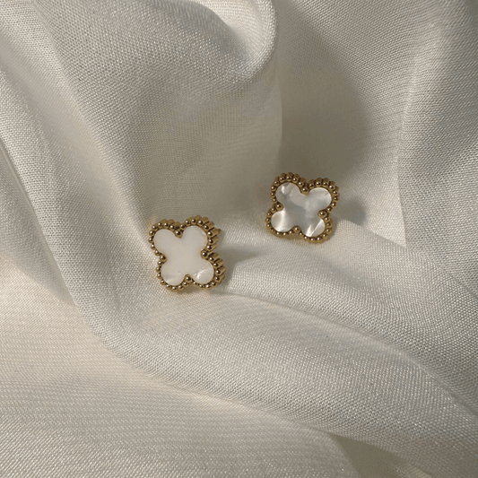 Little White Dress Earrings