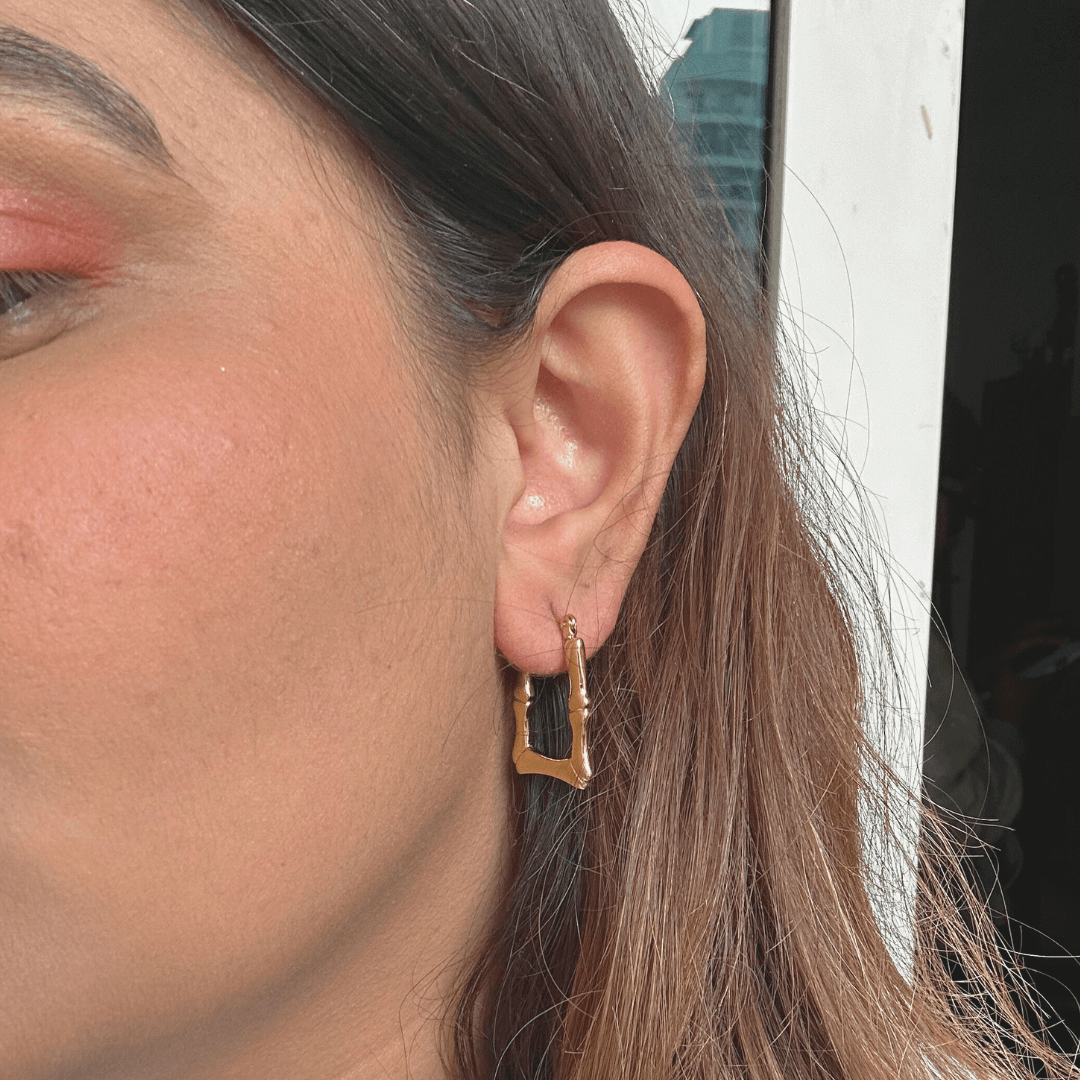 Square Bamboo Hoops