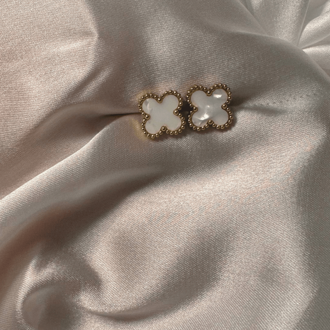 Little White Dress Earrings