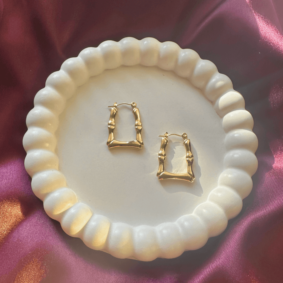 Square Bamboo Hoops