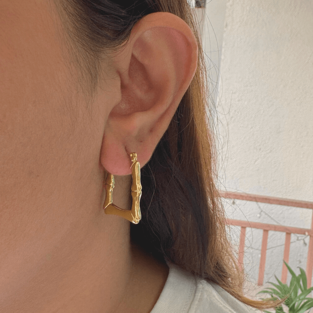 Square Bamboo Hoops